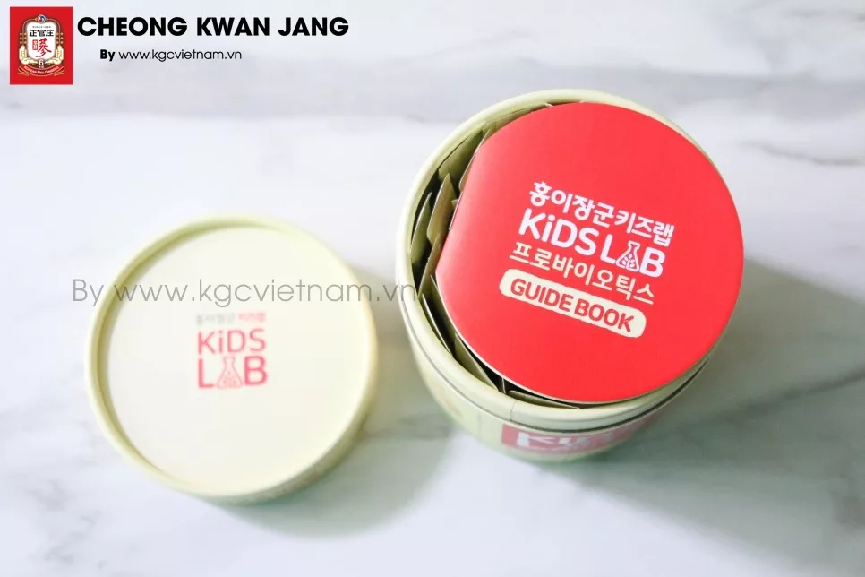 Men vi sinh cho trẻ KGC General Hong Yi's Kids Lab Probiotics 1,5g x 90 gói