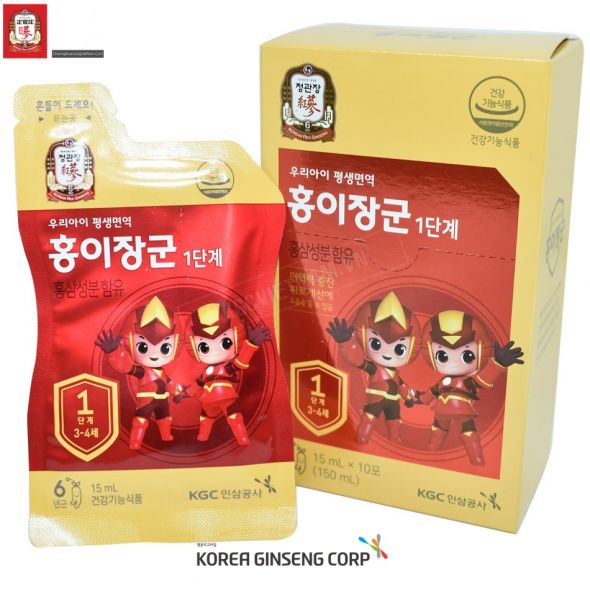 Nước Hồng Sâm Trẻ Em KGC Hàn Quốc 15ml x 30 Gói